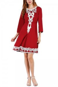 long sleeve midi dress