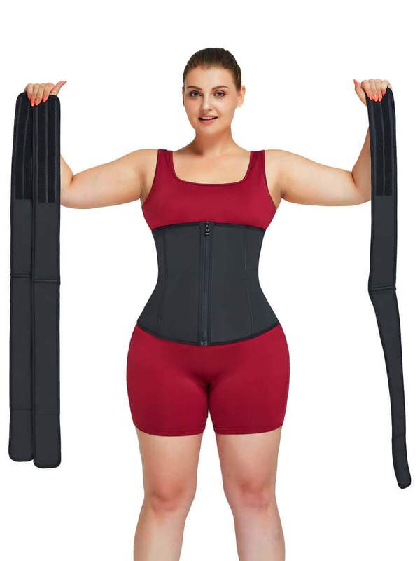 This Shaper And Waist Trainer Wearing Effect