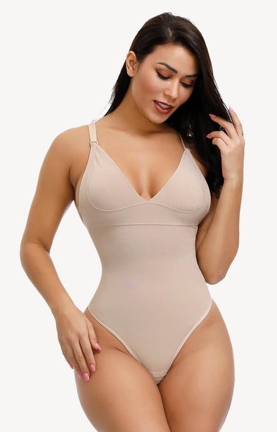 AirSlim® Shaping Low Back Thong Bodysuit